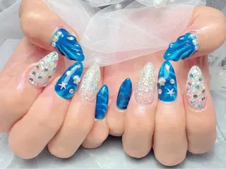 ネイル マジック ミラーのネイルデザイン