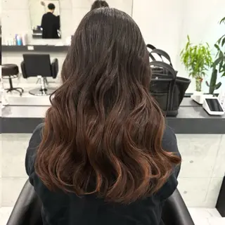 ロング Endearing 🌟銀座のヘアスタイル