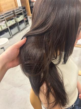 ロング カラー SiLO Yukinaのヘアスタイル
