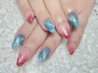 ネイル マジック ミラーのネイルデザイン