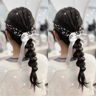 ヘアアレンジ 【E'ss】 村 灯梨のヘアスタイル