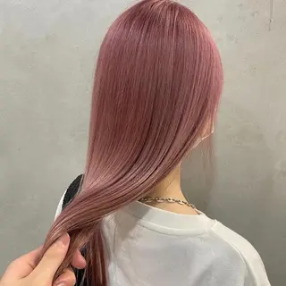 ロング カラー 韓国/ハイトーン/ ボブ🎀MIKU🎀のヘアスタイル