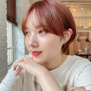 ショート カラー ✨👑お洒落ショート ❣️村上せいな✨のヘアスタイル