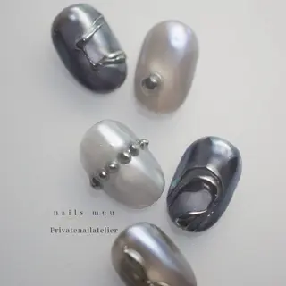 ネイル nails muu まゆのネイルデザイン