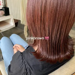 ミディアム カラー 吉村 夏椰のヘアスタイル