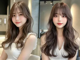セミロング カラー ヘアアレンジ 金子 廉のヘアスタイル