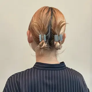 ミディアム ヘアアレンジ ニュアンスヘア🪡 nenekaのヘアスタイル