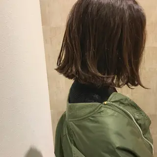 ミディアム カラー ショート特化 /天神大名/ハルナのヘアスタイル