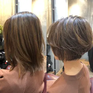 ショート 増山 大起のヘアスタイル