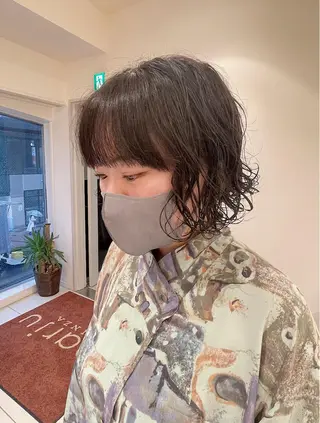 ミディアム HCA studioのヘアスタイル
