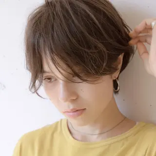 ショート パーマ タカハシ ショウタのヘアスタイル