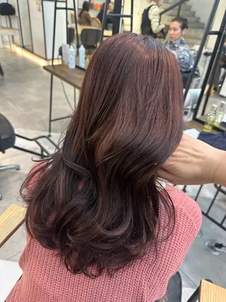 ロング カラー 韓国ヘアメンズ・レデ ィース特化ミクのヘアスタイル