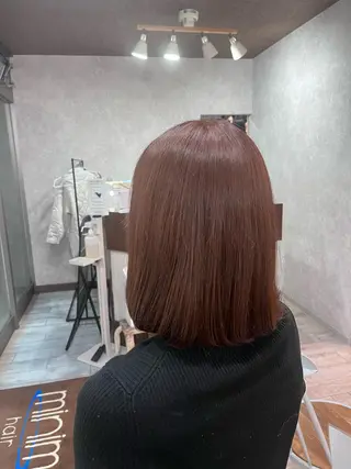 ミディアム 村田梨乃/ minim hairのヘアスタイル