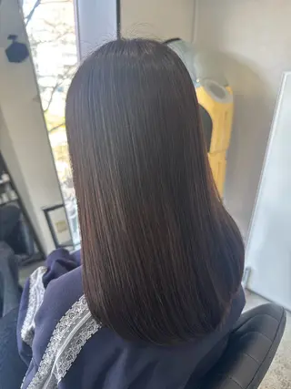 セミロング 髪質改善✨️柴田 妃菜🧸のヘアスタイル