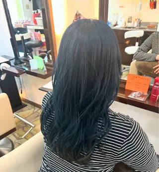 セミロング カラー 堀田 瑠依のマツエク・マツパデザイン