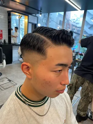 ショート メンズ 幡ヶ谷バーバー 松下隆世のヘアスタイル