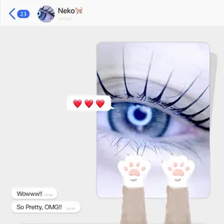 マツエク・マツパ 🎀eyelist. mizuki🐈⬛のマツエク・マツパデザイン