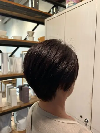 ショート やなぎさわ はるなのヘアスタイル