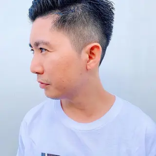 ショート メンズ 中川 竜誠のヘアスタイル