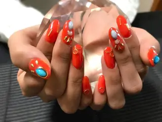 ネイル モチの良さ◉ フィルインネイル♡のネイルデザイン