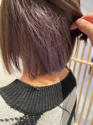 カラー 山本 舜也のヘアスタイル