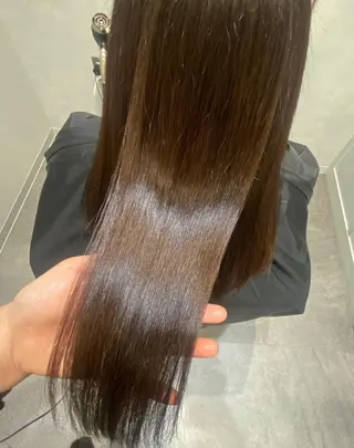 ロング 坂井 千穂のヘアスタイル
