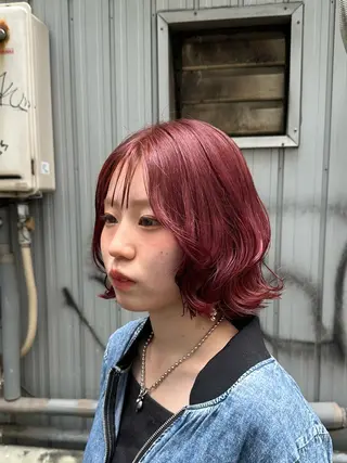 ミディアム カラー ✨カットモデル募集✨ /ボブ/irohaのヘアスタイル