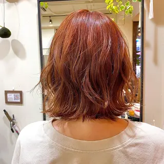 ミディアム カラー ヘアアレンジ 【ダメージレス施術】 【透明感】北村 拓也のヘアスタイル