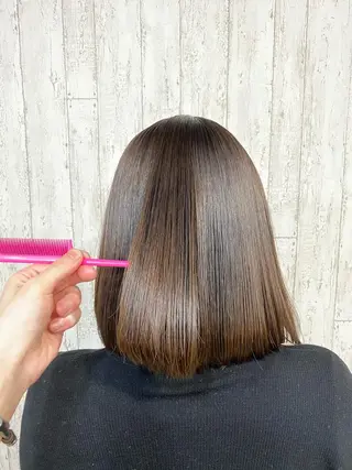 ミディアム パーマ 勝河 怜楊のヘアスタイル