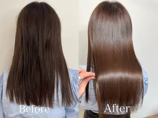 ロング カラー パーマ 渡辺 鴻江のヘアスタイル