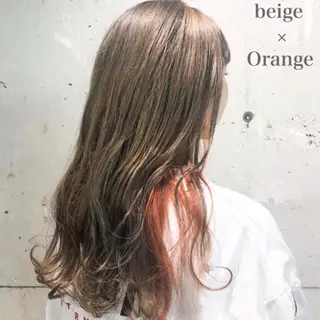 ミディアム カラー パーマ ヘアアレンジ メンズ キッズ ネイル マツエク・マツパ 当日予約⭕️ Rene’のヘアスタイル