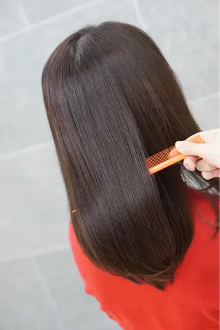 セミロング カラー 森下 舜介のヘアスタイル