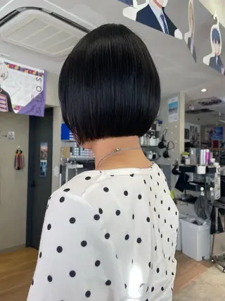 ショート 似合わせカット/ デザインカラー🦄のヘアスタイル