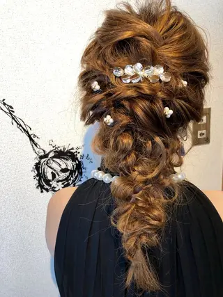 ロング ヘアアレンジ ✨ケア×デザイン🎨 杉本賢人のヘアスタイル
