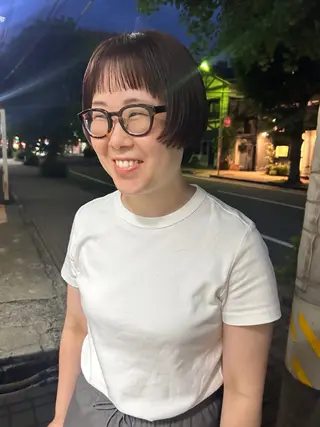 ショート SUNSUNSUN 斎藤天海のヘアスタイル