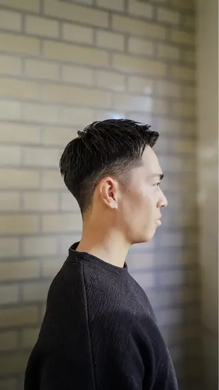 ショート メンズ 東 峻平のヘアスタイル