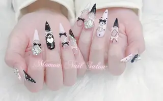 ネイル MoMoA Nail ネイル長さ出し専門店のネイルデザイン