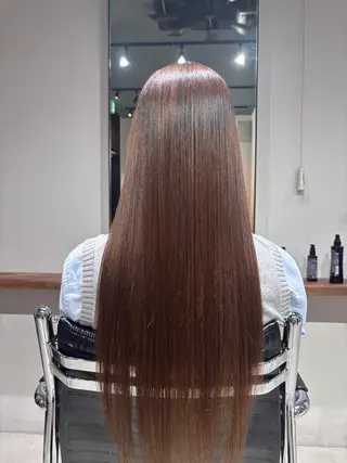 ロング 海老名駅🫧トレンド カラー🫧橋本小雪のヘアスタイル