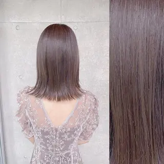 カラー KURO/縮毛矯正 /髪質改善/レイヤーのヘアスタイル