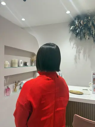 ショート RosierBlue 工藤のヘアスタイル