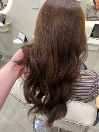 ロング カラー haruhi/艶髪 ☀️透明感カラーのヘアスタイル