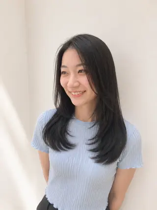 ロング カラー 髪質改善×艶カラー Haruのヘアスタイル