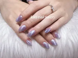ネイル kao nail マグネット/長さだしのネイルデザイン