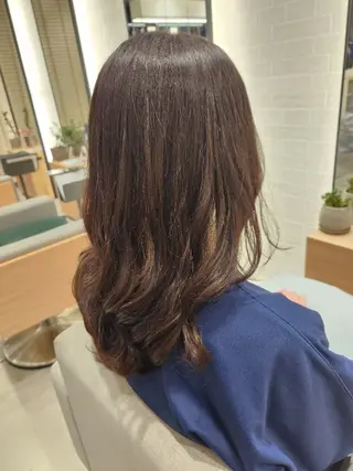パーマ 💜艶髪カラー💜 🎶富川美希🎶のヘアスタイル