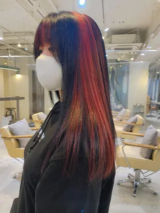 ロング FILMS/sari /似合わせカットのヘアスタイル