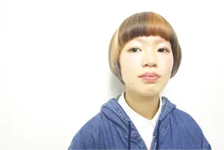 ショート 髪質改善/デザイン/ 天王寺/奥野和広のヘアスタイル