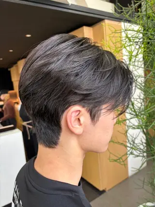 パーマ メンズ レイヤーカット メンズカット坂本翔のヘアスタイル