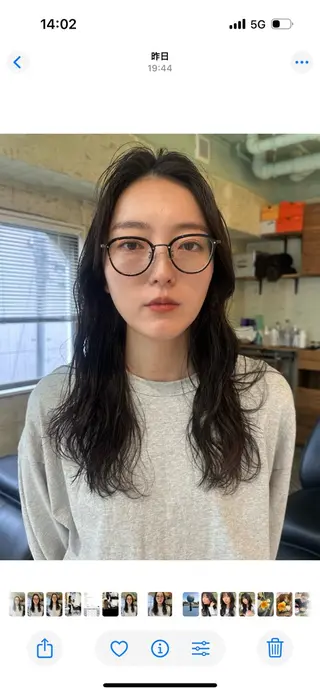 ロング パーマ AR.MARA サトウヒカルのヘアスタイル