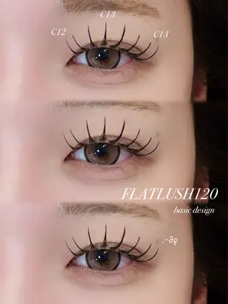 マツエク・マツパ CreBiA🎀 ayaのマツエク・マツパデザイン