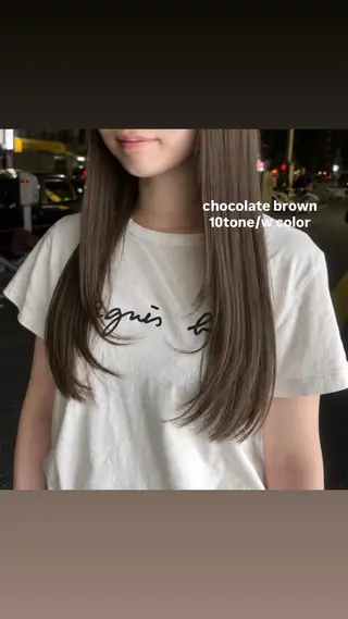 カラー 脇 幸枝のヘアスタイル